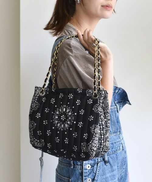 SHIPS / シップス メッセンジャーバッグ・ウエストポーチ | MALUS: バンダナ キルティング ショルダー バッグ | 詳細1