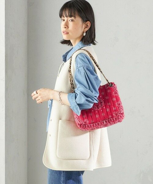 MALUS: バンダナ キルティング ショルダー バッグ