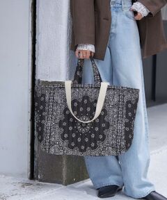 SHIPS / シップス トートバッグ | MALUS: バンダナ キルティング ビッグ トート バッグ