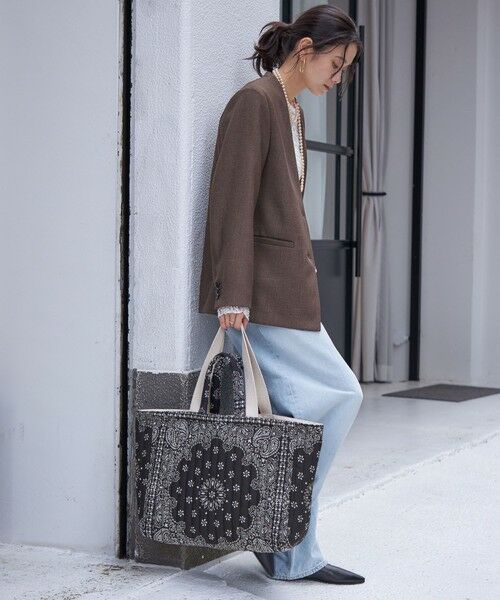 MALUS: バンダナ キルティング ビッグ トート バッグ （トート