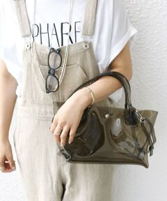 SHIPS / シップス トートバッグ | 【WEB限定】ショルダー付き PVC トート バッグ