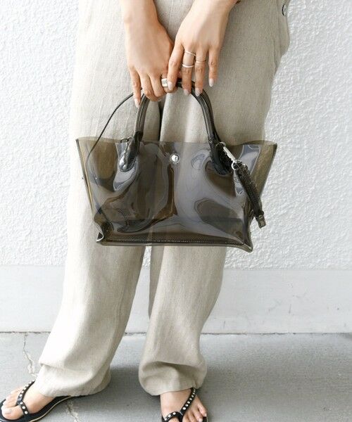 SHIPS / シップス トートバッグ | 【WEB限定】ショルダー付き PVC トート バッグ | 詳細3