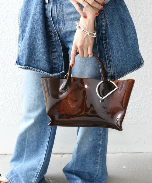 SHIPS / シップス トートバッグ | 【WEB限定】ショルダー付き PVC トート バッグ | 詳細24