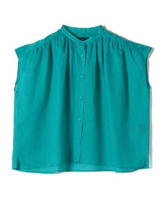 SHIPS / シップス シャツ・ブラウス | SHIPS Primary Navy Label:〈手洗い可能〉ラミー フレンチ スリーブ ブラウス