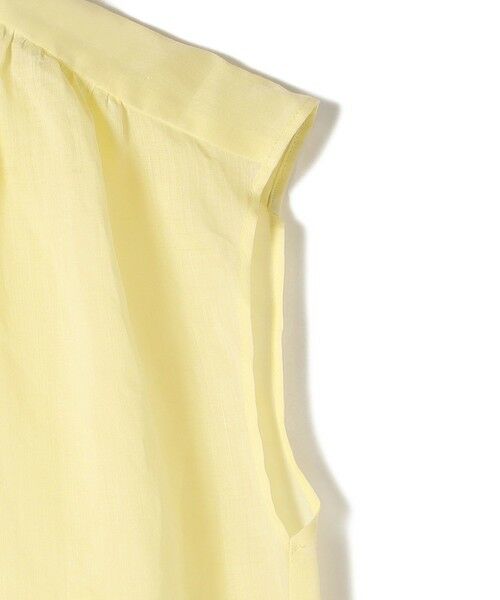 SHIPS / シップス シャツ・ブラウス | SHIPS Primary Navy Label:〈手洗い可能〉ラミー フレンチ スリーブ ブラウス | 詳細4