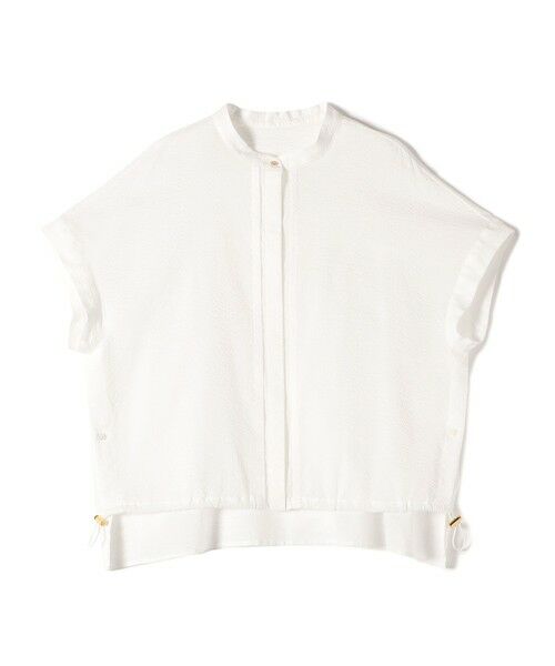 SHIPS / シップス シャツ・ブラウス | 〈手洗い可能〉サッカー 裾 ドロスト ドルマン ブラウス 2 | 詳細11