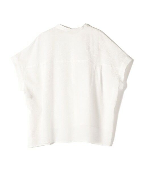 SHIPS / シップス シャツ・ブラウス | 〈手洗い可能〉サッカー 裾 ドロスト ドルマン ブラウス 2 | 詳細12