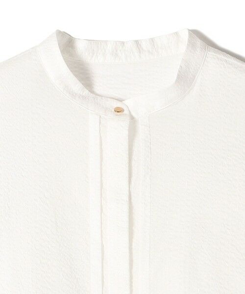 SHIPS / シップス シャツ・ブラウス | 〈手洗い可能〉サッカー 裾 ドロスト ドルマン ブラウス 2 | 詳細13