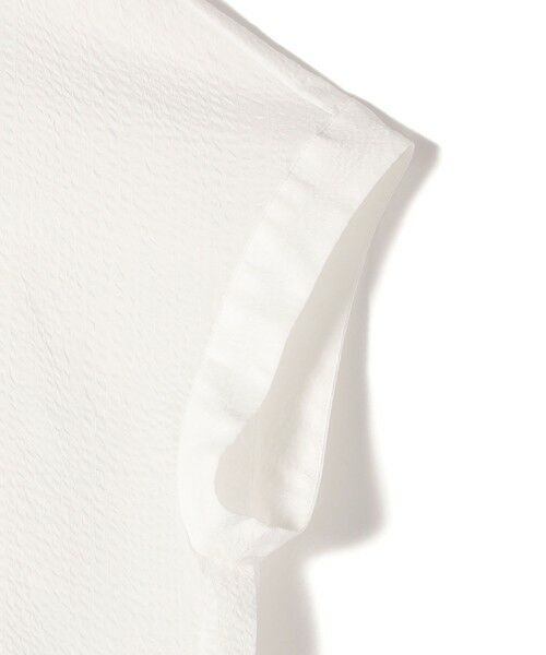 SHIPS / シップス シャツ・ブラウス | 〈手洗い可能〉サッカー 裾 ドロスト ドルマン ブラウス 2 | 詳細14