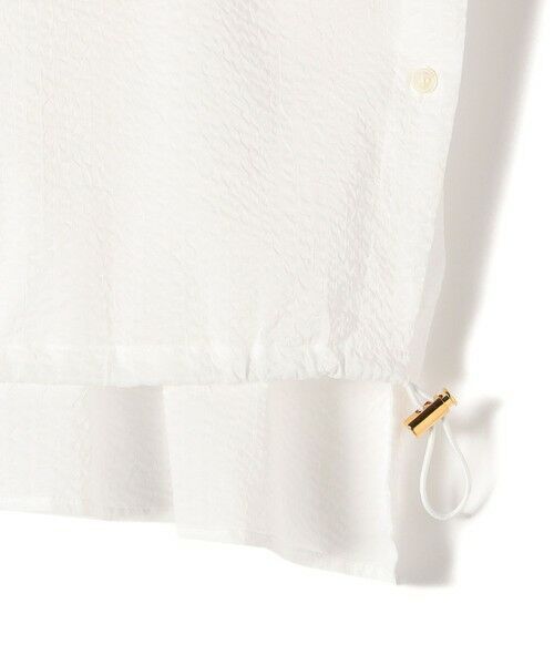 SHIPS / シップス シャツ・ブラウス | 〈手洗い可能〉サッカー 裾 ドロスト ドルマン ブラウス 2 | 詳細15