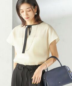 SHIPS / シップス シャツ・ブラウス | 〈手洗い可能〉ウェーブ プリーツ 前後 2WAY ブラウス