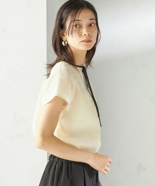 SHIPS / シップス シャツ・ブラウス | 〈手洗い可能〉ウェーブ プリーツ 前後 2WAY ブラウス | 詳細10