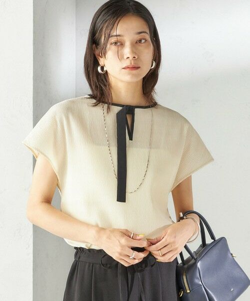 SHIPS / シップス シャツ・ブラウス | 〈手洗い可能〉ウェーブ プリーツ 前後 2WAY ブラウス | 詳細11