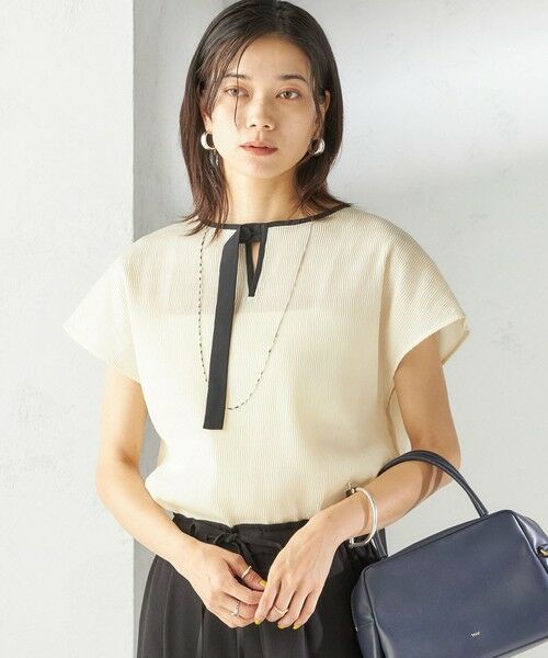 SHIPS / シップス シャツ・ブラウス | 〈手洗い可能〉ウェーブ プリーツ 前後 2WAY ブラウス | 詳細7