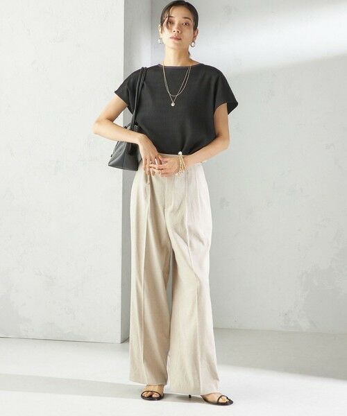 SHIPS / シップス シャツ・ブラウス | 〈手洗い可能〉ウェーブ プリーツ 前後 2WAY ブラウス | 詳細24