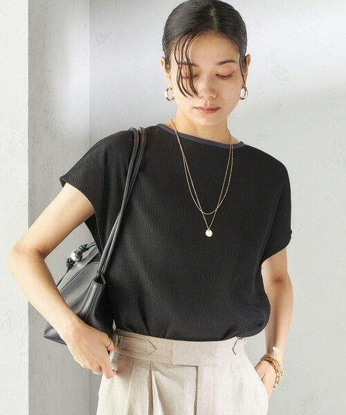 SHIPS / シップス シャツ・ブラウス | 〈手洗い可能〉ウェーブ プリーツ 前後 2WAY ブラウス | 詳細25