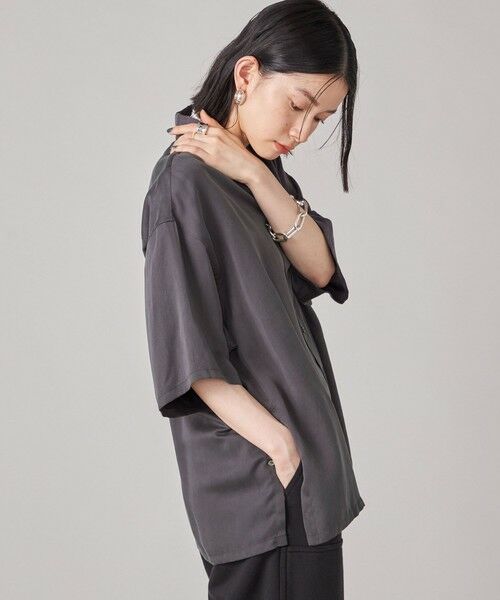 SHIPS / シップス シャツ・ブラウス | SHIPS NINE CASE:〈手洗い可能〉オーバーサイズ シャツ | 詳細12