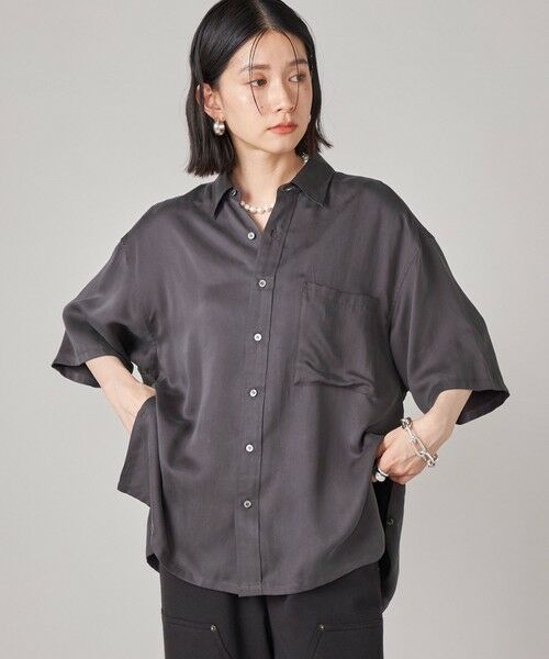 SHIPS / シップス シャツ・ブラウス | SHIPS NINE CASE:〈手洗い可能〉オーバーサイズ シャツ | 詳細14