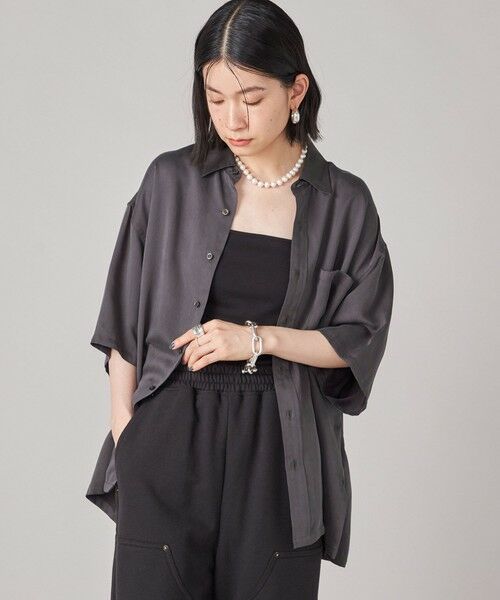 SHIPS / シップス シャツ・ブラウス | SHIPS NINE CASE:〈手洗い可能〉オーバーサイズ シャツ | 詳細20