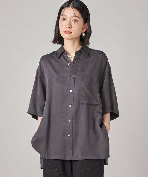 SHIPS / シップス シャツ・ブラウス | SHIPS NINE CASE:〈手洗い可能〉オーバーサイズ シャツ | 詳細8