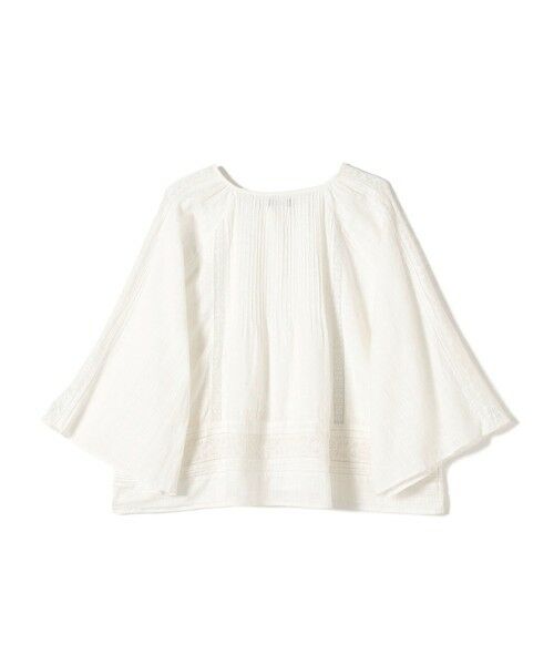 SHIPS / シップス シャツ・ブラウス | Fanaka:〈手洗い可能〉ピンタック ベル スリーブ ブラウス | 詳細1