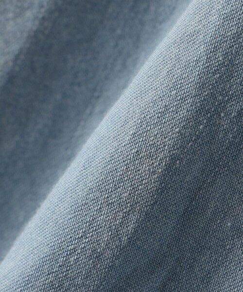 SHIPS / シップス シャツ・ブラウス | 【WEB限定】〈手洗い可能〉デニム ライク タック 裾 ドロスト 羽織 シャツ | 詳細24