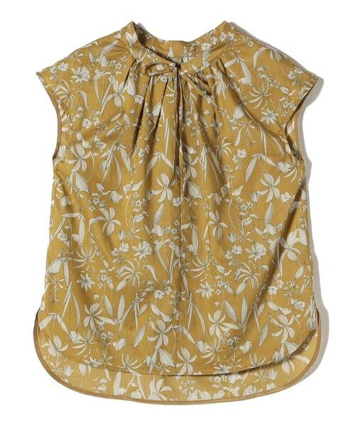 SHIPS / シップス シャツ・ブラウス | 〈手洗い可能〉綿 ローン ボタニカル プリント フレンチ スリーブ ブラウス | 詳細9