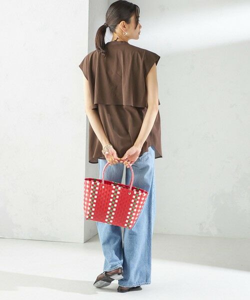 SHIPS / シップス シャツ・ブラウス | 〈手洗い可能〉シアー トリコット フレア ヨーク ノースリーブ ブラウス | 詳細27