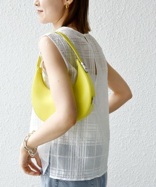 SHIPS / シップス シャツ・ブラウス | 〈手洗い可能〉シアー チェック ジャカード ノースリーブ ブラウス | 詳細6