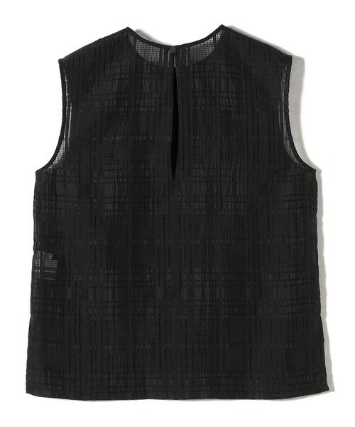 SHIPS / シップス シャツ・ブラウス | 〈手洗い可能〉シアー チェック ジャカード ノースリーブ ブラウス | 詳細22