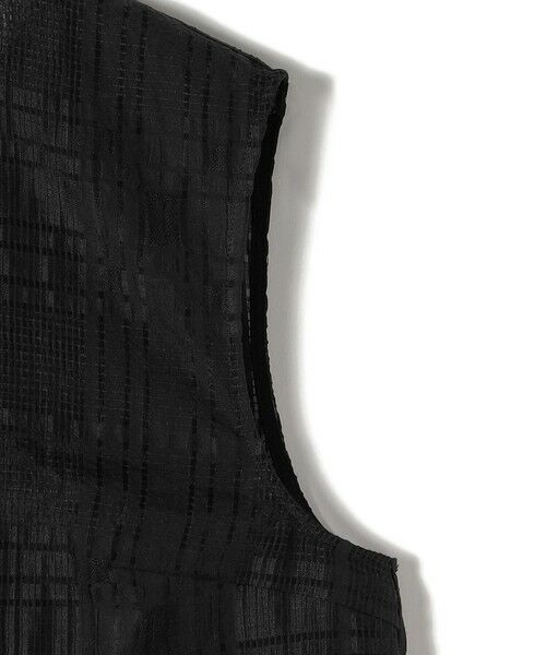 SHIPS / シップス シャツ・ブラウス | 〈手洗い可能〉シアー チェック ジャカード ノースリーブ ブラウス | 詳細24