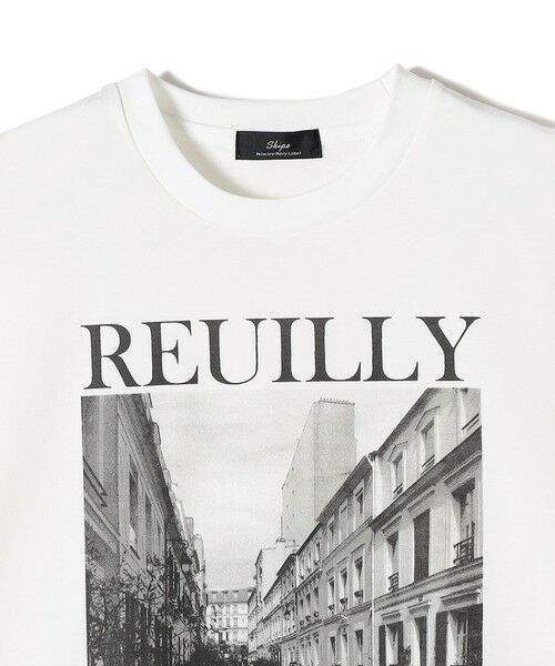 SHIPS / シップス Tシャツ | SHIPS Primary Navy Label:PHOTO プリント ジャージー プルオーバー | 詳細2