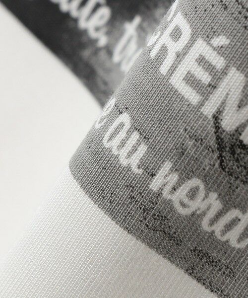 SHIPS / シップス Tシャツ | SHIPS Primary Navy Label:PHOTO プリント ジャージー プルオーバー | 詳細5