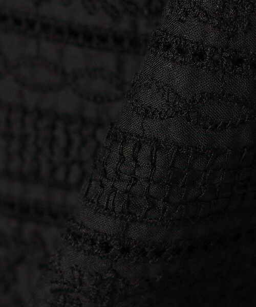 SHIPS / シップス カットソー | SHIPS Primary Navy Label:〈手洗い可能〉綿 ローン フラワー レース コンビ | 詳細6