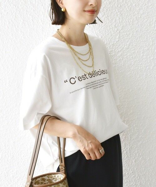 【シップス　ウィメン】サダハルアオキ コラボ TEE サダハルアオキ コラボ TEE（Tシャツ/カットソー）｜SHIPS
