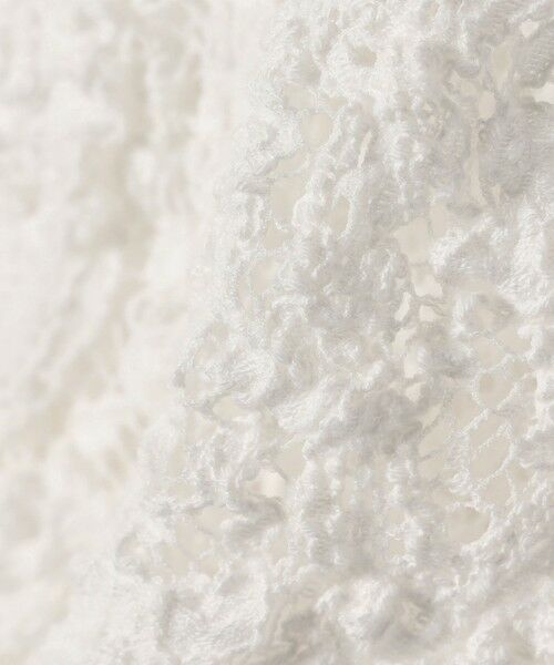 SHIPS / シップス カットソー | 〈手洗い可能〉ラッセル レース ノースリーブ | 詳細11