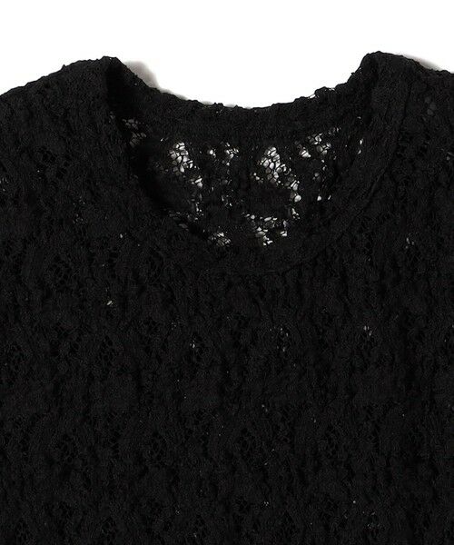 SHIPS / シップス カットソー | 〈手洗い可能〉ラッセル レース ノースリーブ | 詳細23