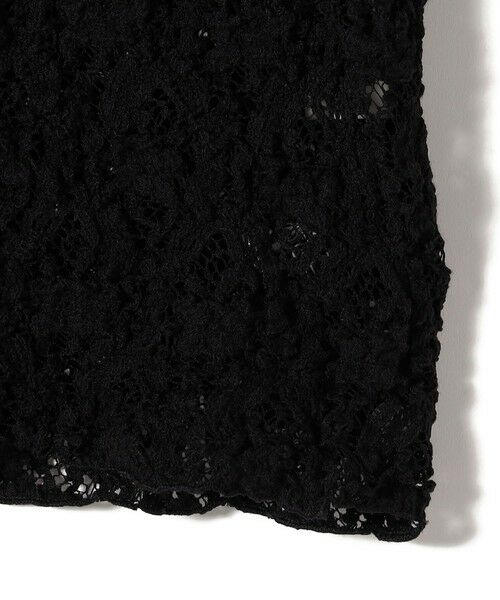 SHIPS / シップス カットソー | 〈手洗い可能〉ラッセル レース ノースリーブ | 詳細25