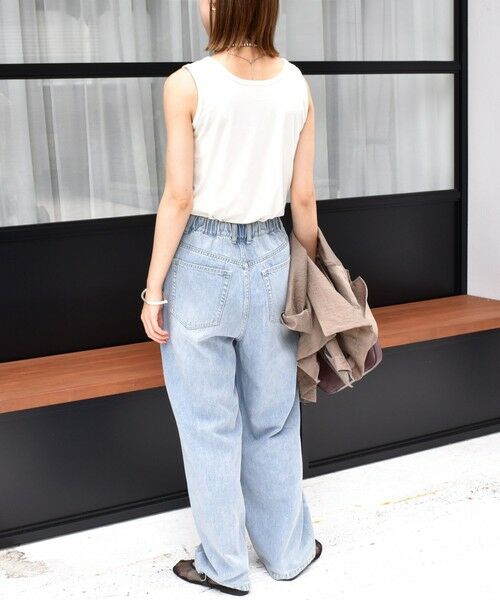 SHIPS / シップス タンクトップ | 〈手洗い可能〉ポリエステル スノー ベロア 前後 2WAY タンクトップ | 詳細14