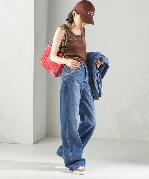 SHIPS / シップス タンクトップ | 〈手洗い可能〉ポリエステル スノー ベロア 前後 2WAY タンクトップ | 詳細24