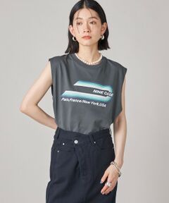 SHIPS / シップス カットソー | SHIPS NINE CASE:ロゴ ノースリーブ TEE