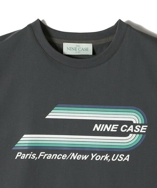 SHIPS / シップス カットソー | SHIPS NINE CASE:ロゴ ノースリーブ TEE | 詳細14