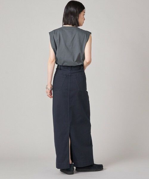 SHIPS / シップス カットソー | SHIPS NINE CASE:ロゴ ノースリーブ TEE | 詳細4