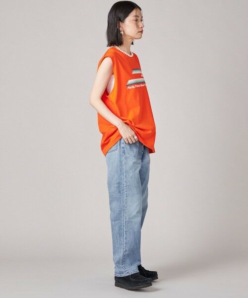 SHIPS / シップス カットソー | SHIPS NINE CASE:ロゴ ノースリーブ TEE | 詳細21