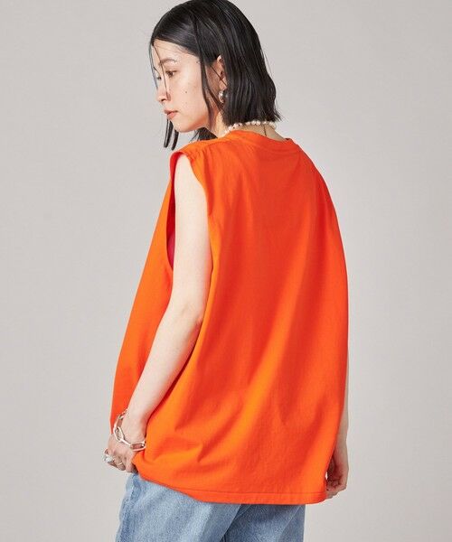 SHIPS / シップス カットソー | SHIPS NINE CASE:ロゴ ノースリーブ TEE | 詳細25