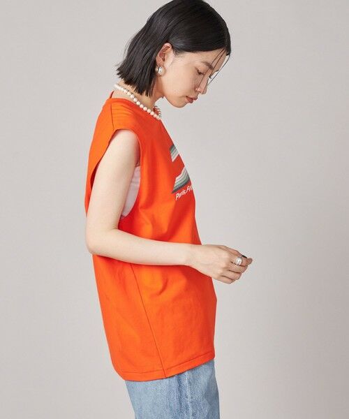 SHIPS / シップス カットソー | SHIPS NINE CASE:ロゴ ノースリーブ TEE | 詳細27