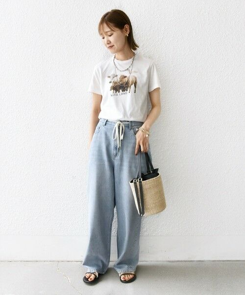 SHIPS別注】ACASAM: フォト TEE （Tシャツ）｜SHIPS for women