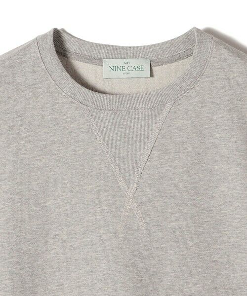 tシャツ SHIPS NINE CASE:「手洗い可能」ミニ 裏毛 フリル カットソー レディース 予約》SHIPS NINE CASE:〈手洗い可能〉ミニ 裏毛 フリル