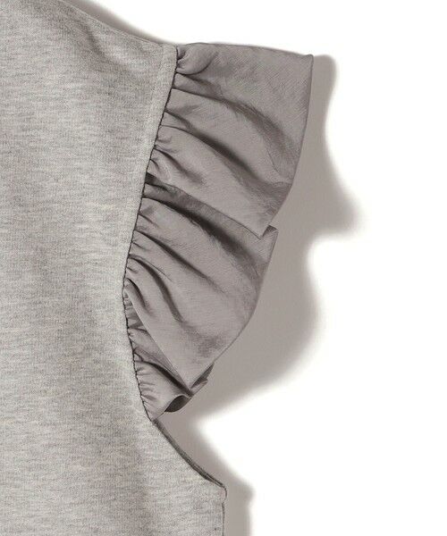 SHIPS / シップス カットソー | SHIPS NINE CASE:〈手洗い可能〉ミニ 裏毛 フリル カットソー | 詳細18