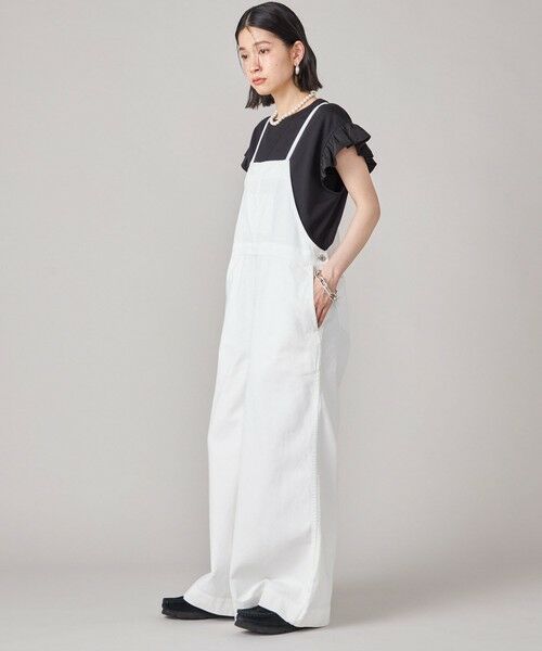 SHIPS / シップス カットソー | SHIPS NINE CASE:〈手洗い可能〉ミニ 裏毛 フリル カットソー | 詳細22